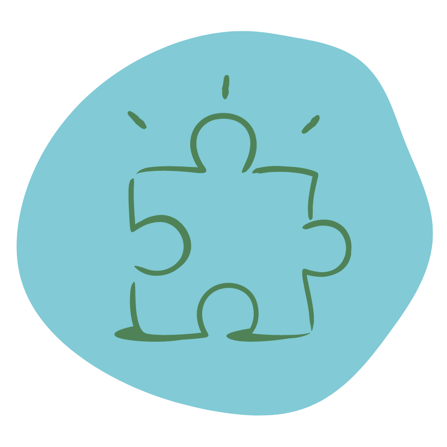 Puzzle Piece Icon representing the Illuman value of Connecting